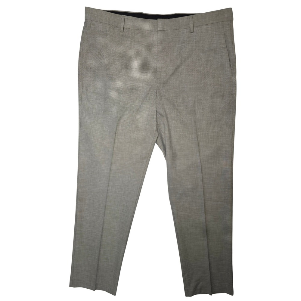 Perry Ellis Dress Pants Mens 38x32‎ Portfolio Tan Modern Fit Stretch Trouser NWT